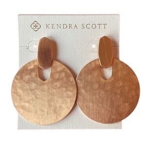 KENDRA SCOTT Didi Rose Gold Earrings